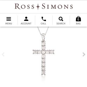 Diamond Cross Necklace
